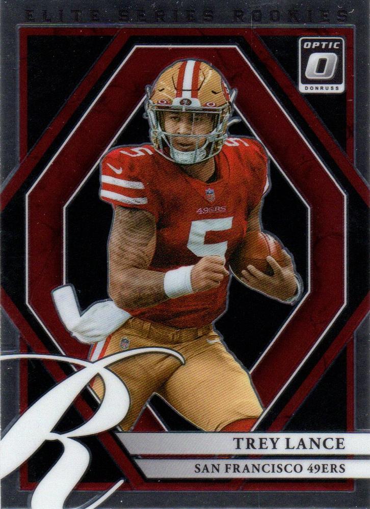 #ESR-3 Trey Lance - San Francisco 49ers - 2021 Donruss Optic - The Elite Series Rookies Football