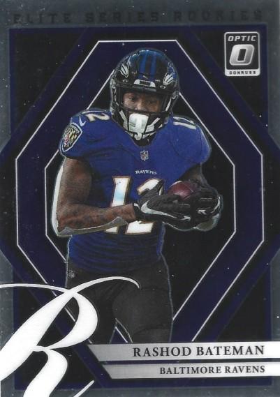 #ESR-9 Rashod Bateman - Baltimore Ravens - 2021 Donruss Optic - The Elite Series Rookies Football