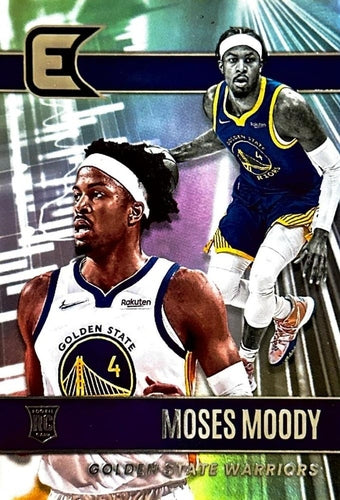 #319 Moses Moody - Golden State Warriors - 2021-22 Panini Chronicles Basketball