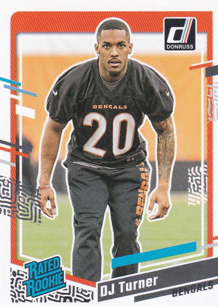 #319 DJ Turner - Cincinnati Bengals - 2023 Donruss Football
