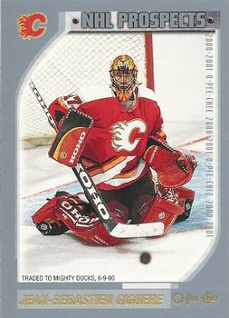 #319 Jean-Sebastien Giguere - Anaheim Mighty Ducks - 2000-01 O-Pee-Chee Hockey