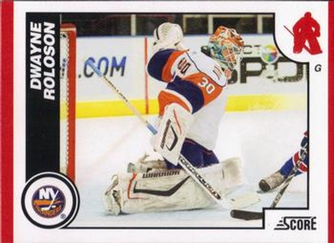 #319 Dwayne Roloson - New York Islanders - 2010-11 Score Hockey
