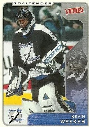#319 Kevin Weekes - Tampa Bay Lightning - 2001-02 Upper Deck Victory Hockey