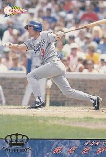 #319 Jody Reed - Los Angeles Dodgers - 1994 Pacific Baseball