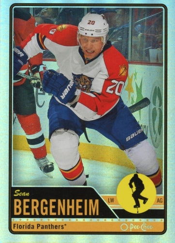 #319 Sean Bergenheim - Florida Panthers - 2012-13 O-Pee-Chee - Rainbow Hockey