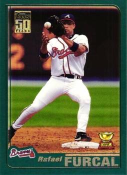 #319 Rafael Furcal - Atlanta Braves - 2001 Topps Baseball