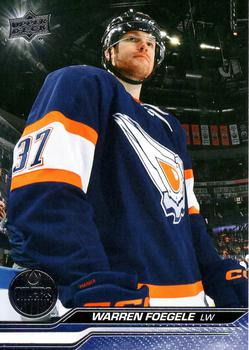 #319 Warren Foegele - Edmonton Oilers -2023-24 Upper Deck Hockey