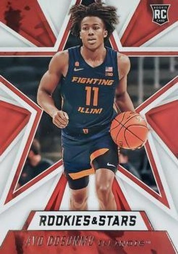 #319 Ayo Dosunmu - Illinois Fighting Illini - 2021 Panini Chronicles Draft Picks Basketball
