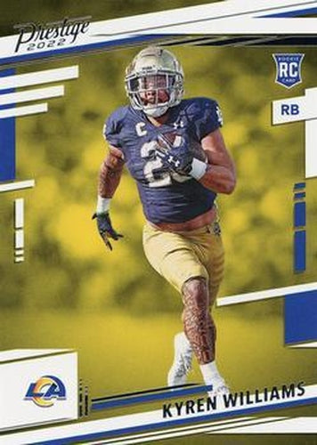 #319 Kyren Williams - Los Angeles Rams - 2022 Panini Prestige Football