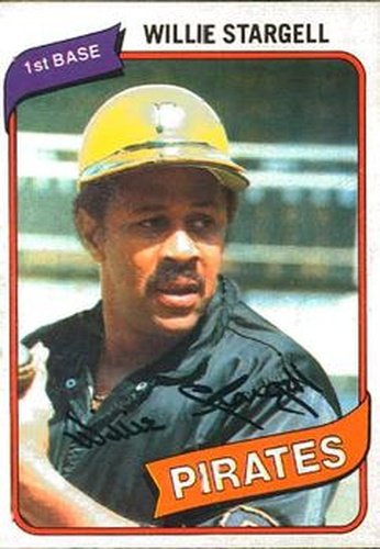 #319 Willie Stargell - Pittsburgh Pirates - 1980 O-Pee-Chee Baseball