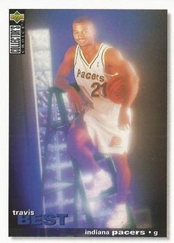 #319 Travis Best - Indiana Pacers - 1995-96 Collector's Choice Basketball