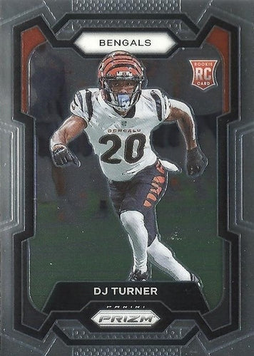 #319 DJ Turner - Cincinnati Bengals - 2023 Panini Prizm Football