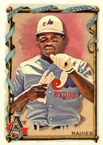 #319 Tim Raines - Montreal Expos - 2023 Topps Allen & Ginter Baseball
