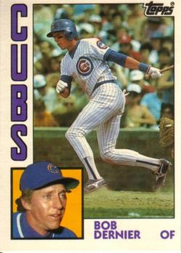 #31T Bob Dernier - Chicago Cubs - 1984 Topps Traded Baseball