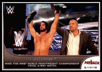 #31 Seth Rollins - 2016 Topps WWE Road to Wrestlemania Wrestling