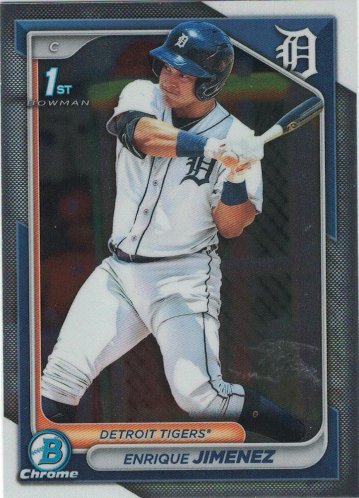 #BCP-31 Enrique Jimenez - Detroit Tigers - 2024 Bowman - Chrome Prospects Baseball