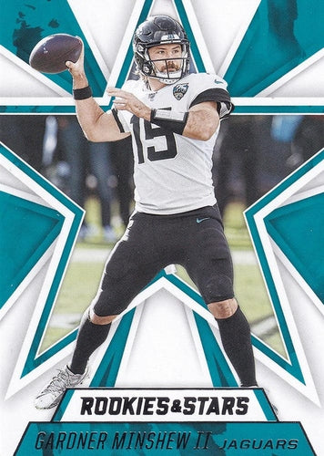 #31 Gardner Minshew II - Jacksonville Jaguars - 2020 Panini Rookies & Stars Football