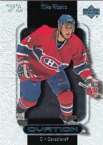 #31 Mike Ribeiro - Montreal Canadiens - 1999-00 Upper Deck Ovation Hockey