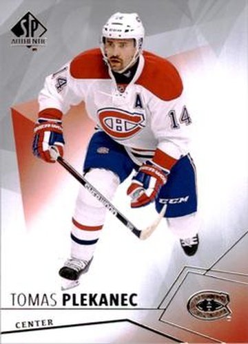 #31 Tomas Plekanec - Montreal Canadiens - 2015-16 SP Authentic Hockey