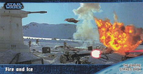 #31 Fire and Ice - 1997 Topps Widevision Star Wars Trilogy