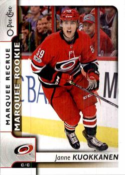 #631 Janne Kuokkanen - Carolina Hurricanes - 2017-18 O-Pee-Chee Hockey