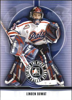#31 Linden Rowat - Regina Pats - 2008-09 In The Game Between The Pipes Hockey