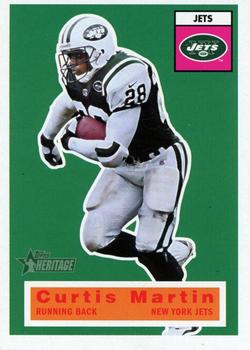 #31 Curtis Martin - New York Jets - 2001 Topps Heritage Football
