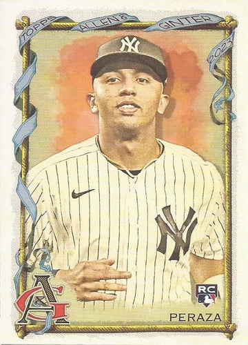 #31 Oswald Peraza - New York Yankees - 2023 Topps Allen & Ginter Baseball