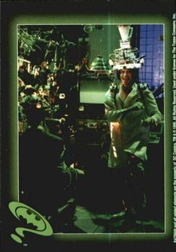 #31 Nygma's brain drain - 1995 Topps Batman Forever Stickers