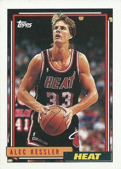#31 Alec Kessler - Miami Heat - 1992-93 Topps Basketball