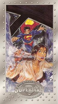 #31 Superman / Lois Lane - 1994 SkyBox Superman Man of Steel Platinum Series