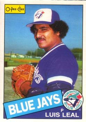 #31 Luis Leal - Toronto Blue Jays - 1985 O-Pee-Chee Baseball