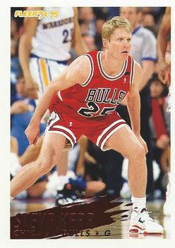 #31 Steve Kerr - Chicago Bulls - 1994-95 Fleer Basketball