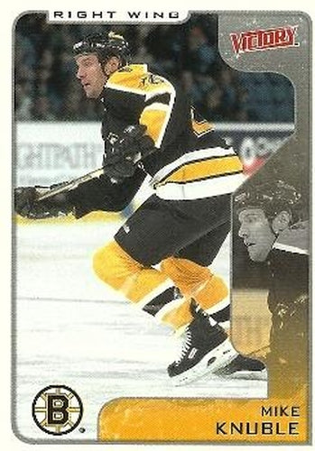 #31 Mike Knuble - Boston Bruins - 2001-02 Upper Deck Victory Hockey