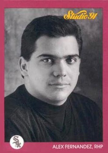 #31 Alex Fernandez - Chicago White Sox - 1991 Studio Baseball