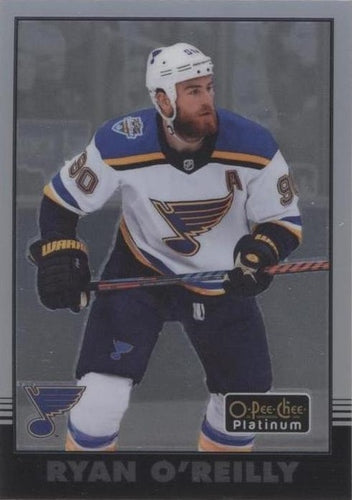 #R-31 Ryan O'Reilly - St. Louis Blues - 2020-21 O-Pee-Chee Platinum - Retro Hockey