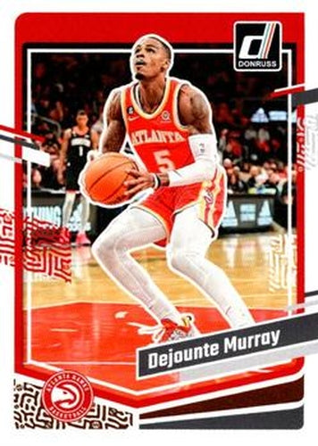 #31 Dejounte Murray - Atlanta Hawks - 2023-24 Donruss Basketball