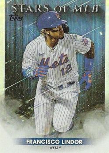 #SMLB-31 Francisco Lindor - New York Mets - 2022 Topps - Stars of MLB Baseball