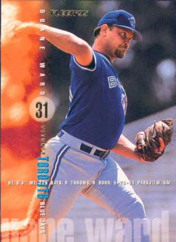 #U-31 Duane Ward - Toronto Blue Jays - 1995 Fleer Update Baseball