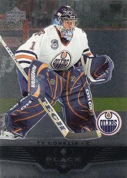 #31 Ty Conklin - Edmonton Oilers - 2005-06 Upper Deck Black Diamond Hockey