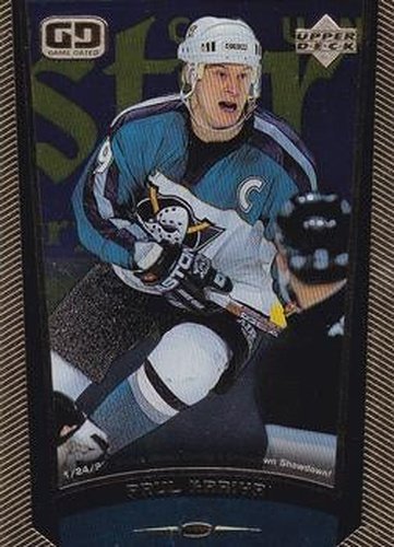 #31 Paul Kariya - Anaheim Mighty Ducks - 1998-99 Upper Deck Gold Reserve Hockey