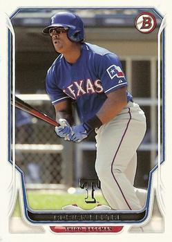 #31 Adrian Beltre - Texas Rangers - 2014 Bowman Baseball