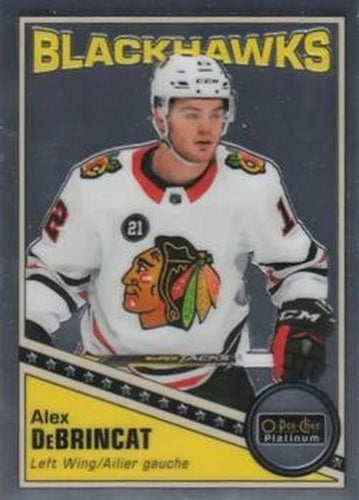 #R-31 Alex DeBrincat - Chicago Blackhawks - 2019-20 O-Pee-Chee Platinum - Retro Hockey