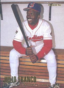 #U31 Julio Franco - Cleveland Indians - 1996 Fleer Update Baseball