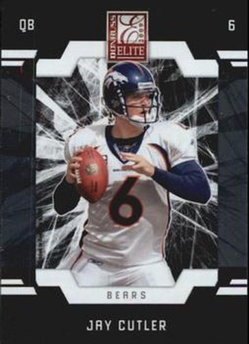 #31 Jay Cutler - Chicago Bears - 2009 Donruss Elite Football