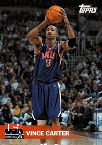 #31 Vince Carter - USA - 2000 Topps Team USA Basketball