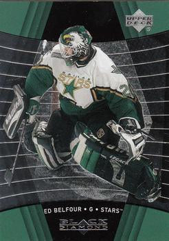 #31 Ed Belfour - Dallas Stars - 1999-00 Upper Deck Black Diamond Hockey