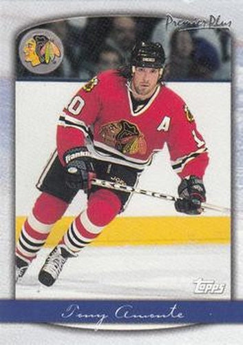 #31 Tony Amonte - Chicago Blackhawks - 1999-00 Topps Premier Plus Hockey