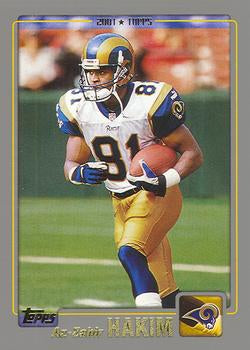 #31 Az-Zahir Hakim - St. Louis Rams - 2001 Topps Football