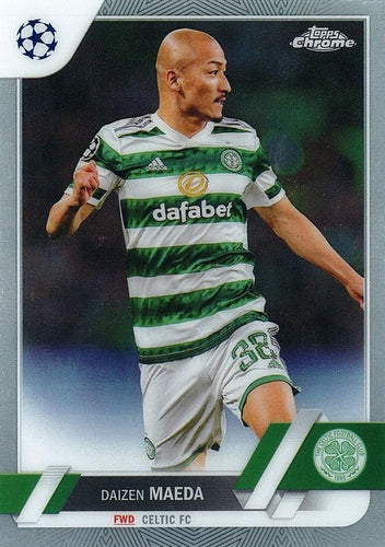 #31 Daizen Maeda - Celtic - 2022-23 Topps Chrome UEFA Club Competitions Soccer